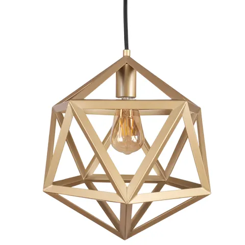Lampa wisząca DENMARK Gold 1xE27