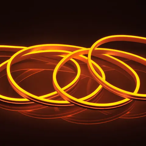 Taśma NEON LED 24V 40W 5m IP65 POMARAŃCZOWA