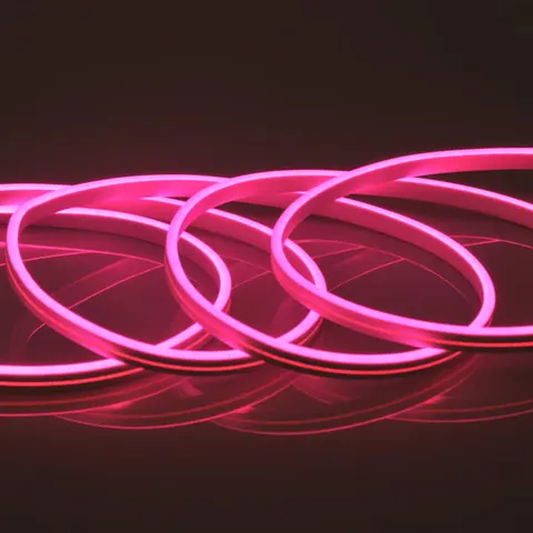 Taśma NEON LED 24V 40W 5m IP65 RÓŻOWA
