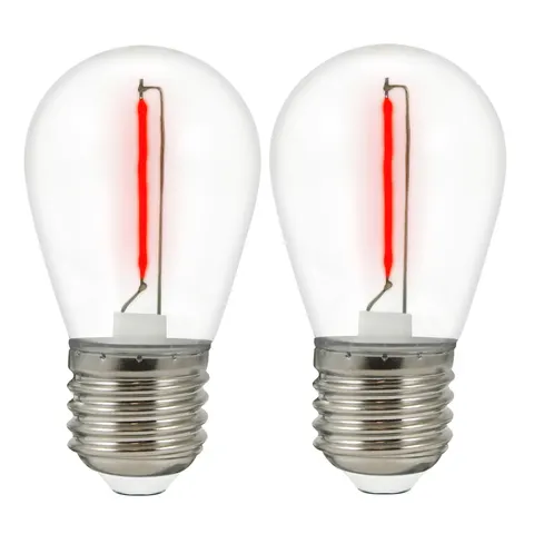 Żarówki LED do girlandy PARTY NEON 36V 2 sztuki CZERWONE