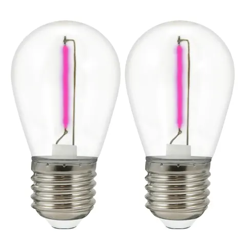 Żarówki LED do girlandy PARTY NEON 36V 2 sztuki RÓŻOWE