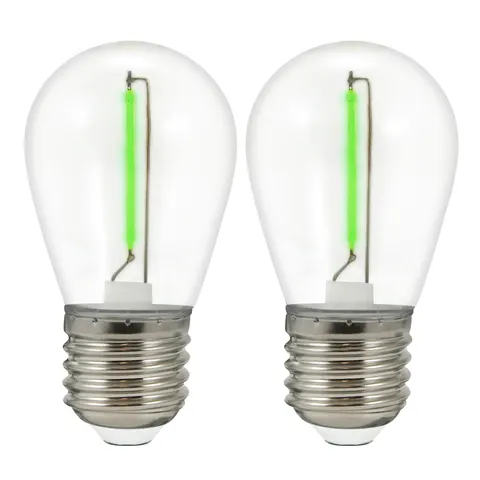 Żarówki LED do girlandy PARTY NEON 36V 2 sztuki ZIELONE