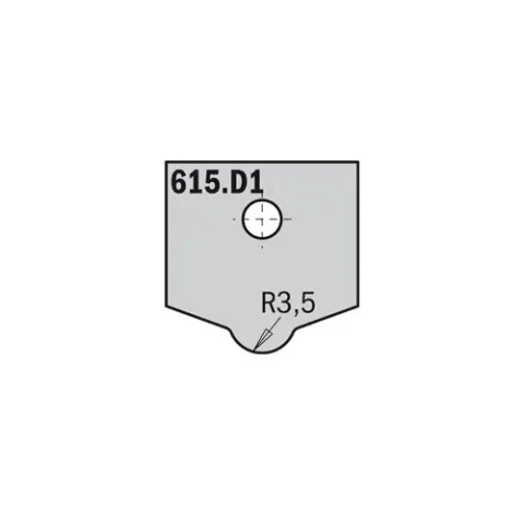 CMT Płytka wymienna 615.D1 do freza 615.200D