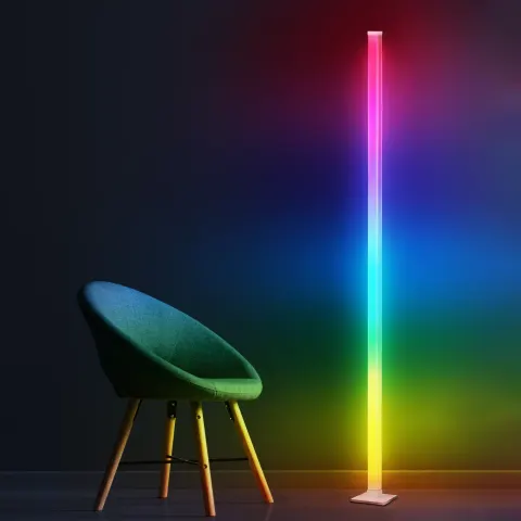 Lampa podłogowa RGB Magical LED sterowane pilotem