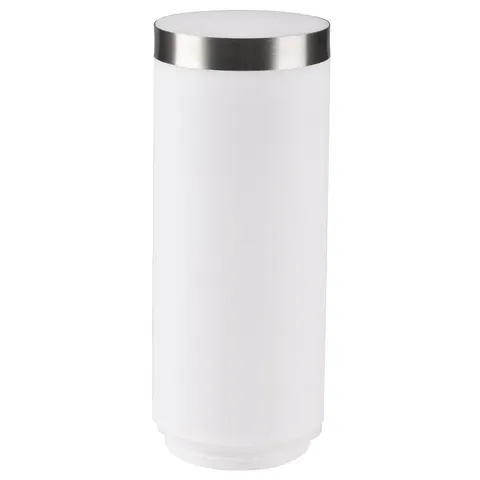 Klosz do lamp ogrodowych LIVIA chrom