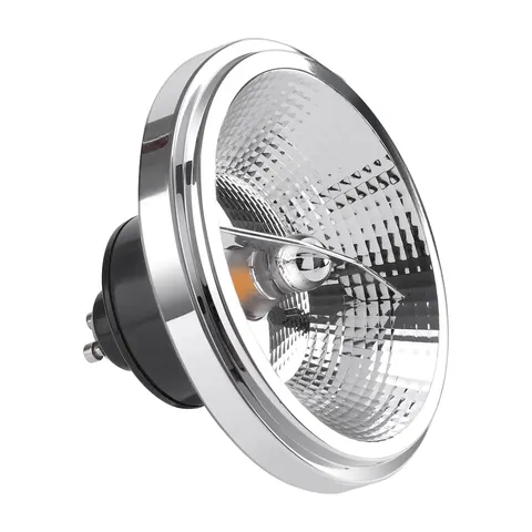 ŻARÓWKA AR111 - 10,5W GU10 4000K/ Czarny z odbłyśnikiem AR8617 Eko-Light - 5 szt.
