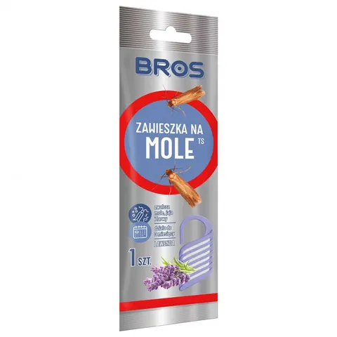 Bros - zawieszka na mole lawenda