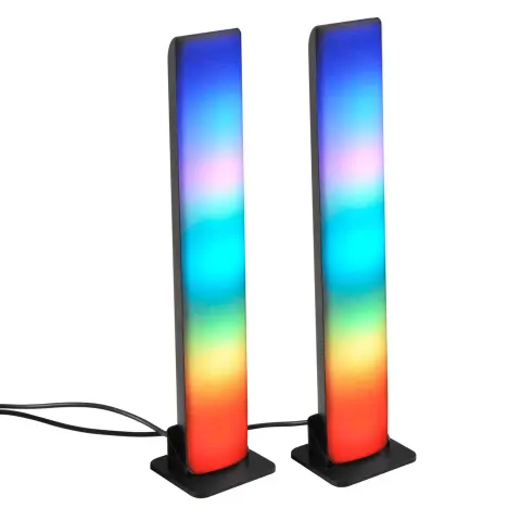 Lampka biurkowa dekoracyjna GAMER LED RGB z pilotem