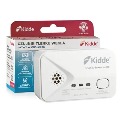 Czujnik tlenku węgla czadu KIDDE 2030-DCR