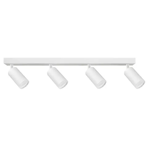 Oprawa listwa ścienno-sufitowa ruchoma LONDON 4xGU10 60cm IP20 biała
