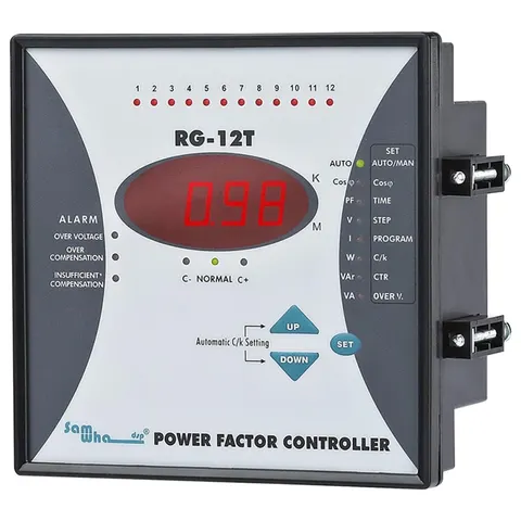 Regulator współczynnika mocy RG-12T, 12 stopni, 220 VAC 50/60 Hz