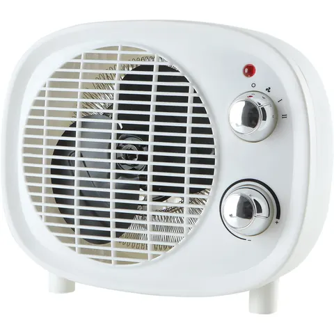 Farelka Termowentylator 2000W biały z termostatem retro