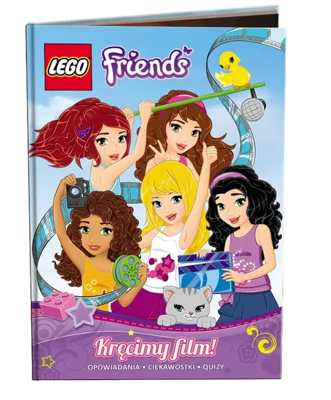 LEGO FRIENDS KRĘCIMY FILM KSIAŻKA 48 STRON