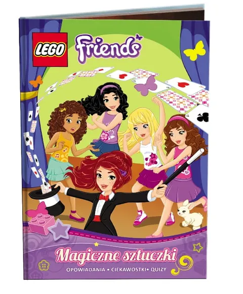 LEGO FRIENDS MAGICZNE SZTUCZKI KSIAŻKA 48 STRON