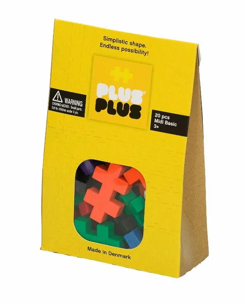 klocki konstrukcyjne plus-plus 20 elementów BIG + 5 gratis