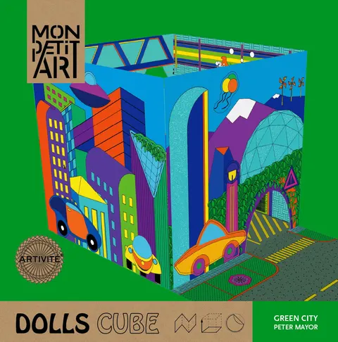 DOMEK ZIELONE MIASTO MON PETIT ART
