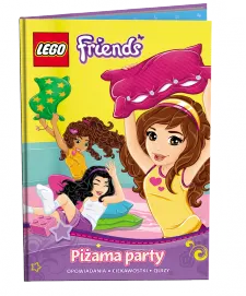 LEGO FRIENDS PIŻAMA PARTY KSIĄŻKA 48 STRON