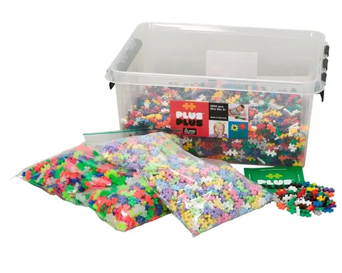 klocki plus-plus konstrukcyjne mini edu 6000 el. mix w pudełku