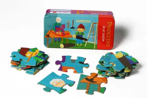 PUZZLE PINOKIO THE PURPLE COW 24 EL.