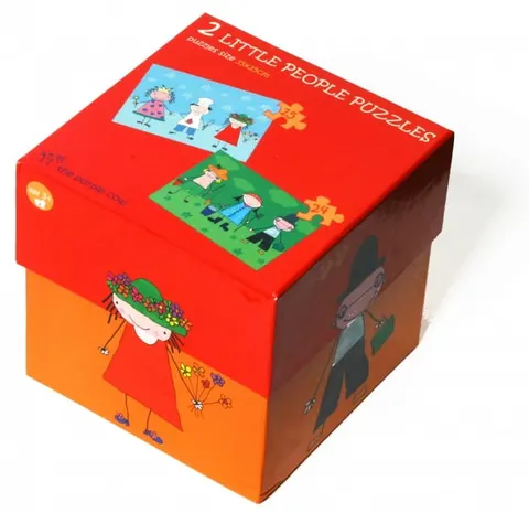 PUZZLE 2 ELEMENTOWE HOBBY THE PURPLE COW