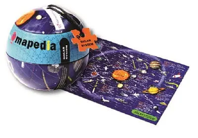 PUZZLE MAPEDIA MAPA KOSMOSU THE PURPLE COW
