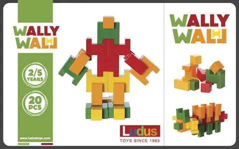 Klocki konstrukcyjne WALLY Ludus