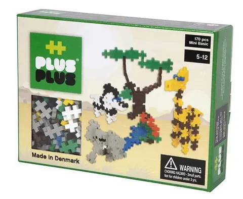 klocki plus-plus konstrukcyjne safari mini 170 elementów