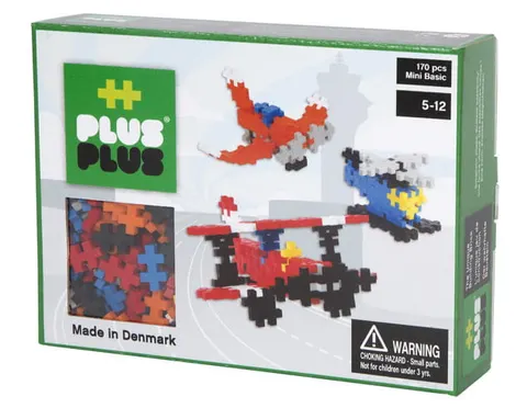klocki plus-plus konstrukcyjne samoloty mini 170 elementów