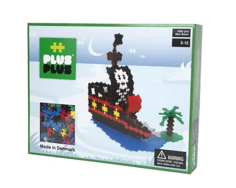 klocki plus-plus konstrukcyjne statek piracki 1060 elementów