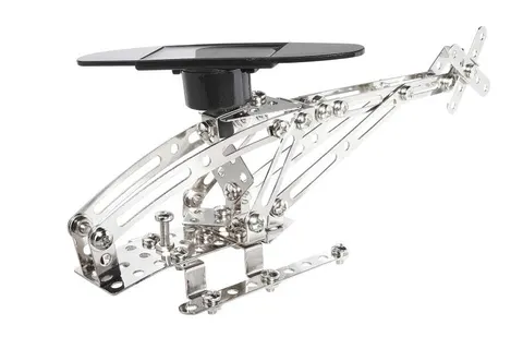 helokopter samolot 2 modele metalowe klocki konstrukcyjne eitech solar
