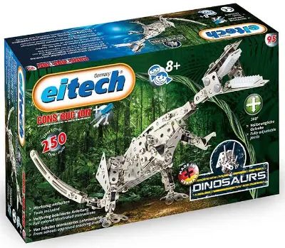T-rex dinozaur metalowe klocki konstrukcyjne eitech c95