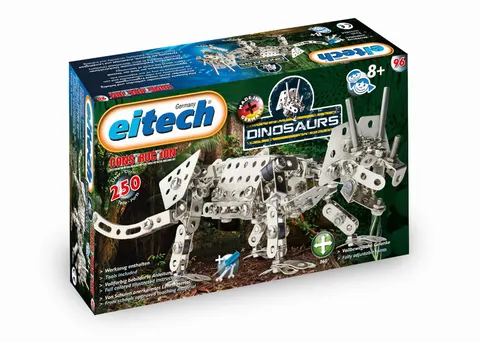 triceratops dinozaur metalowe klocki konstrukcyjne eitech C96