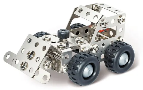 buldożer metalowe klocki konstrukcyjne eitech