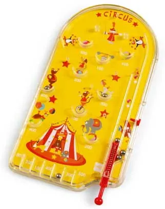 gra pinball cyrk przenośna klasyczna scratch
