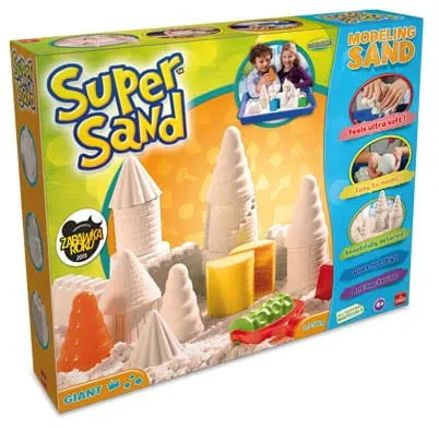 SUPER SAND zestaw piasek i foremki GIGANT Goliath