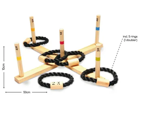 Gra zręcznościowa Rzut obręczą do celu bs toys buiten speel