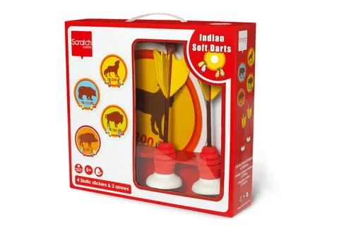 Piankowe rzutki darts indianie scratch
