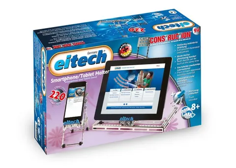 Podstawka pod tablet i smartfon metalowe klocki konstrukcyjne 220 el. eitech C94