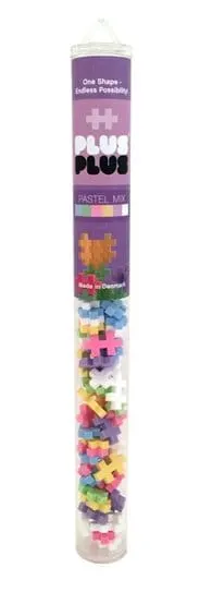 klocki plus-plus konstrukcyjne mini 100 elementów tuba pastel