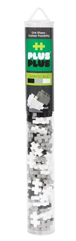 klocki plus-plus konstrukcyjne mini 100 elementów tuba szarości