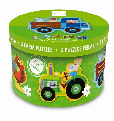 Pierwsze puzzle farma scratch