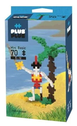 klocki plus-plus konstrukcyjne pirat mini 70 el.
