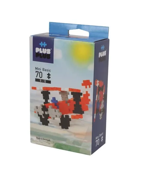 klocki plus-plus konstrukcyjne samolot 70 elementów