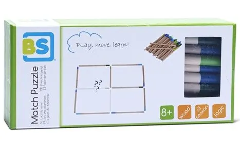 gra logiczna łamigłówka z zapałkami bs toys Buiten Speel