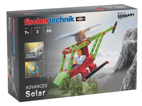 helikopter solar power klocki konstrukcyjne 3 modele 80 el. Fischertechnik