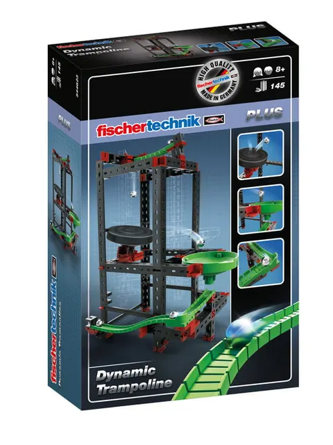 Tor dla kulek z trampoliną 145 el. Dynamic Plus Fischertechnik