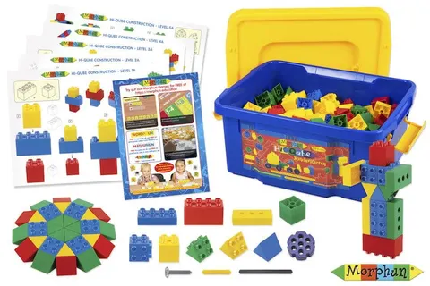 Klocki 150 el. - Hi Qube Kindergarten Morphun