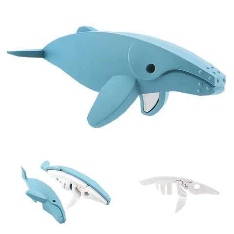 Humbak - układanka magnetyczna 3D Ocean- Halftoys