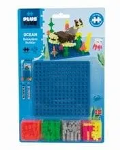 klocki plus-plus mini mix 65 el płytka Ocean Scenografia konstrukcyjne