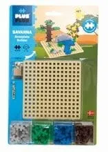 klocki plus-plus mini mix 65 el płytka Safari Scenografia konstrukcyjne